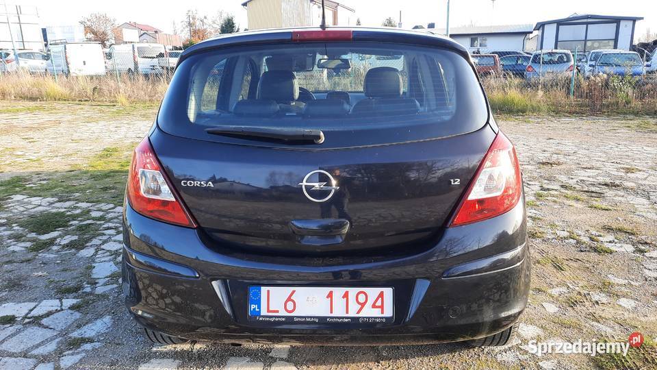 Opel Corsa 12 16V Benzyna 80 Klima sprawna Alu tempomat Samochody osobowe Kraśnik sprzedam