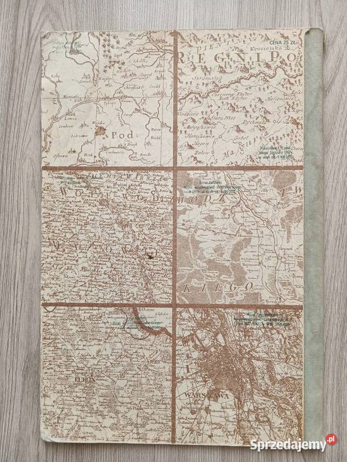 Polska Atlas Geograficzny PPWK PRL Kraków