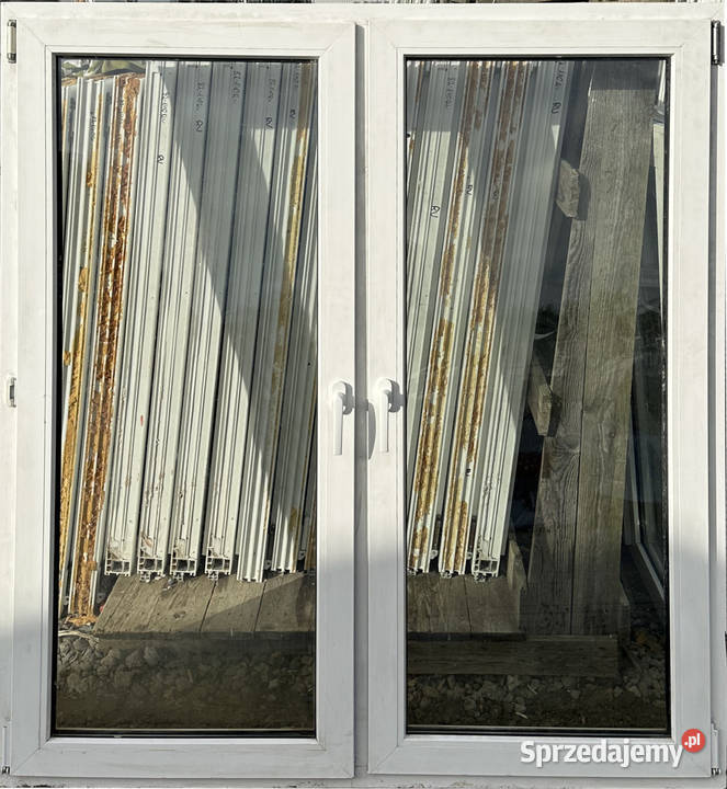 OKNA KacprzaK 144X162 OKNO Używane Plastikowe Okna ścienne Lublin
