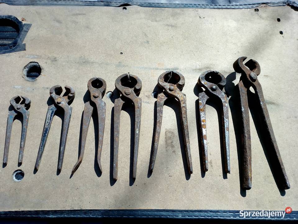 Obcęgi stare kolekcjonerskie Jarosław