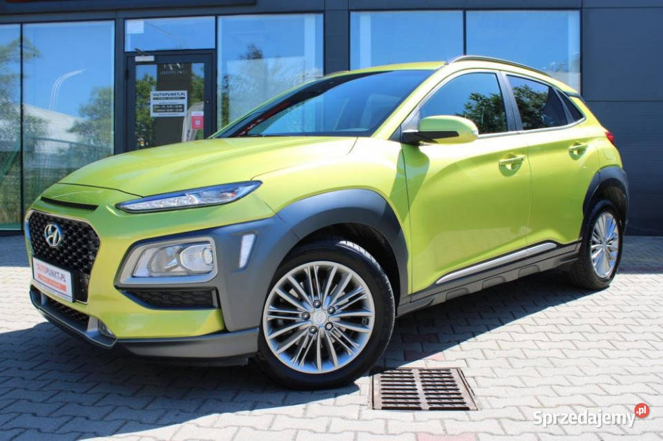 HYUNDAI Kona 2018r Salon 1wł Serwis ASO Kamera Warszawa