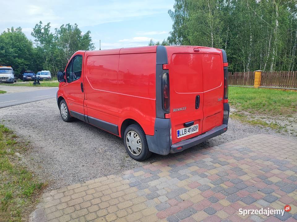 Renault Trafic 19 czerwony Lubartów