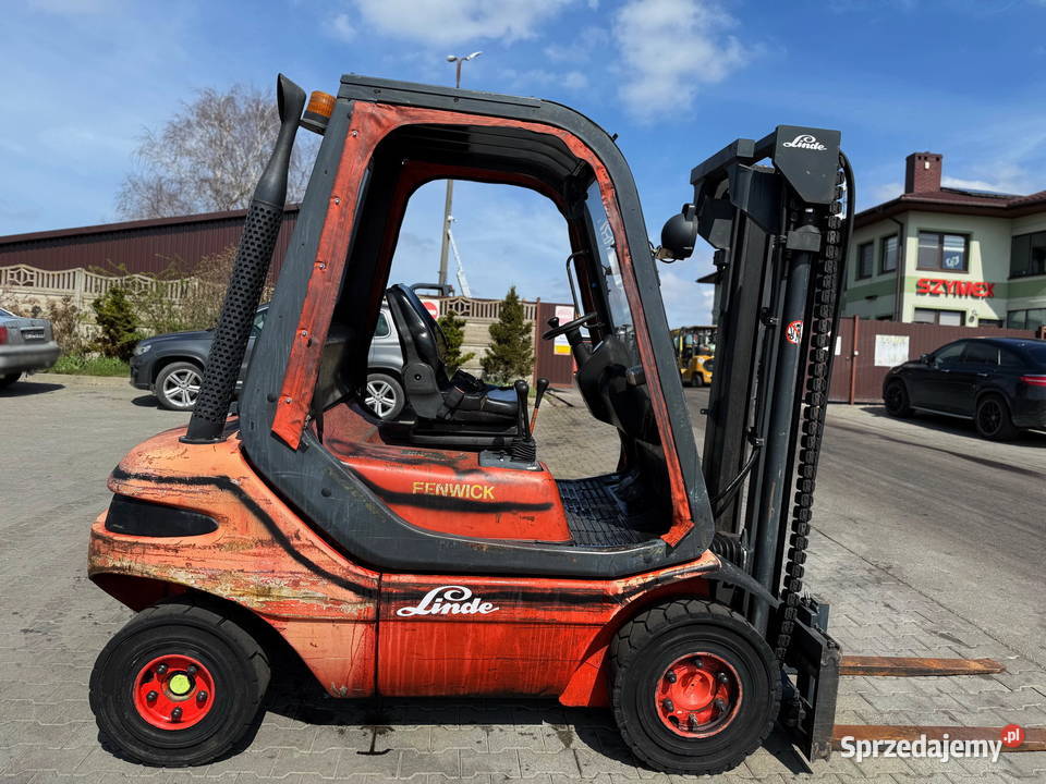 wózek widłowy LINDE H25D 2500 diesel DEUTZ Wózki widłowe łódzkie Działoszyn