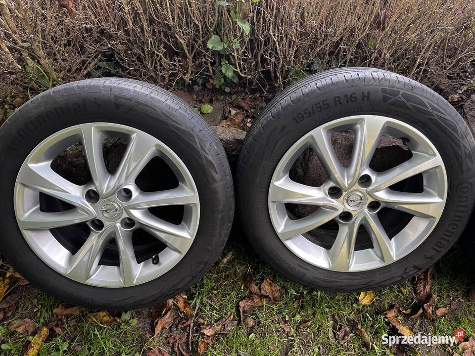 Alufelgi z Oponami Opel oryg 4x108 16 Corsa F dolnośląskie Góra