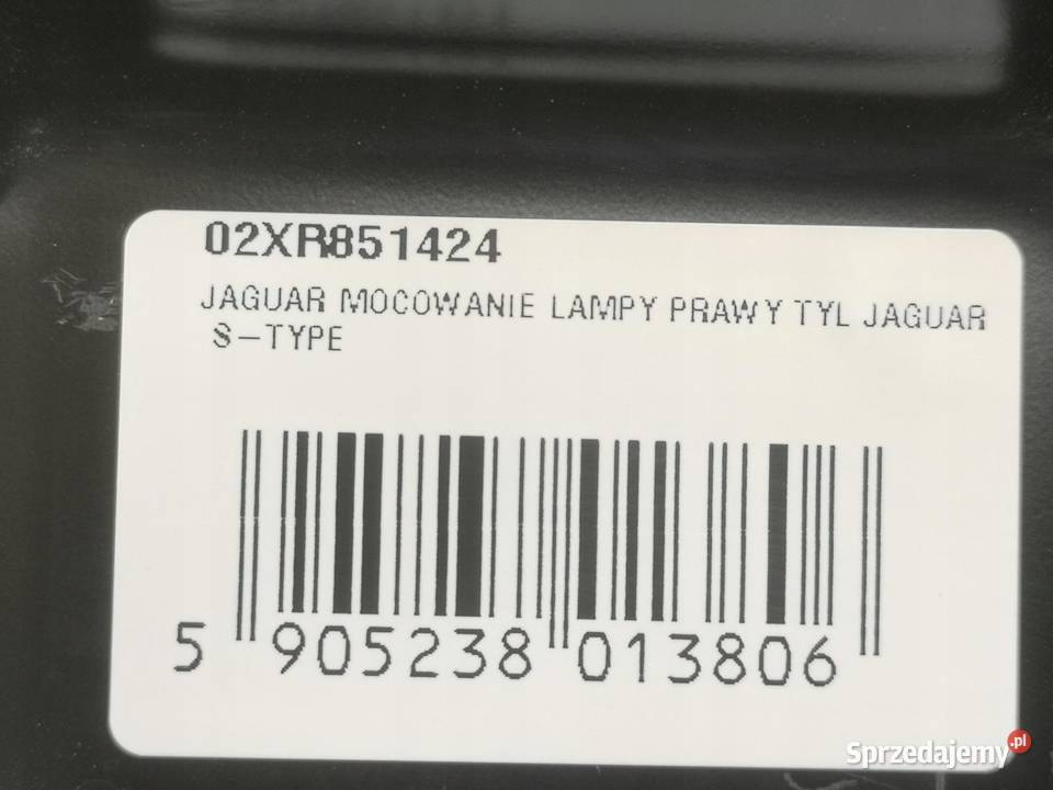 MOCOWANIE LAMPY LEWY TYŁ JAGUAR STYPE 9908 ORI osobowe