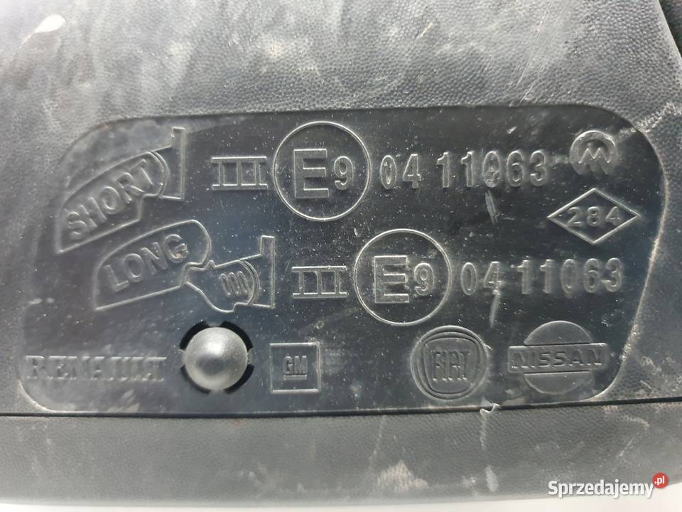 LUSTERKO PRAWE PASAŻERA Renault Trafic III Chełm sprzedam