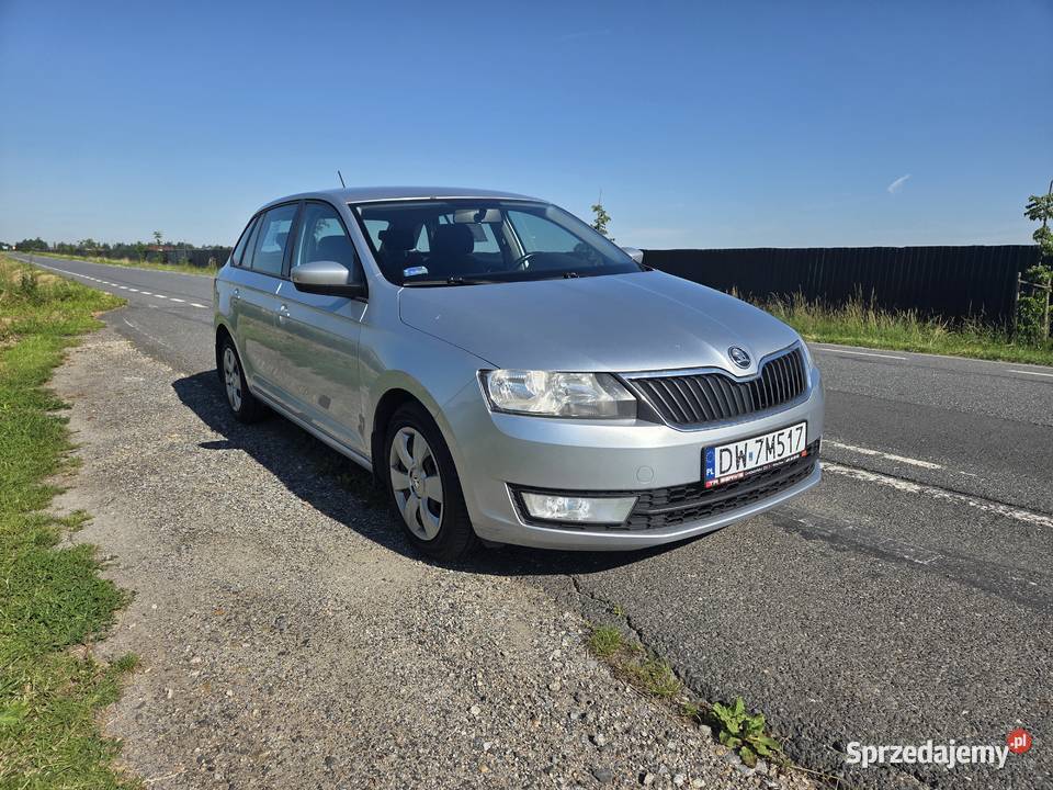 Skoda Rapid super stan serwisowana zadbana dolnośląskie Wrocław