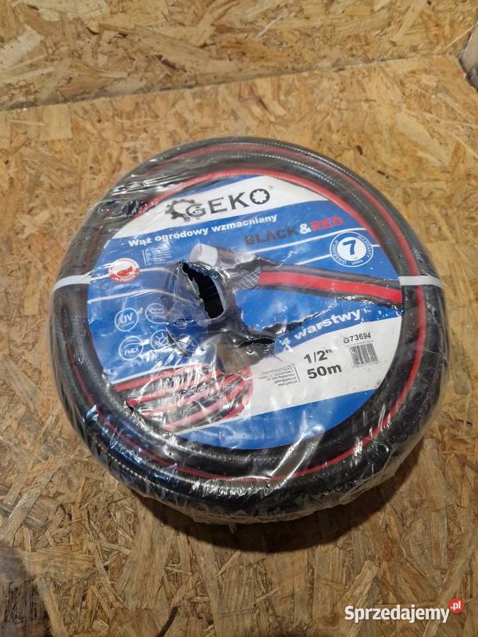 WĄŻ OGRODOWY 4WARSTWOWY 12 50m GEKO
