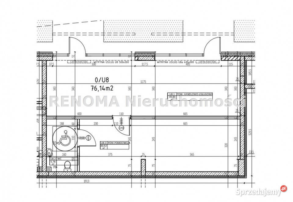 Lokal do wynajęcia 765m2 Białystok Jurowiecka 76.5m2