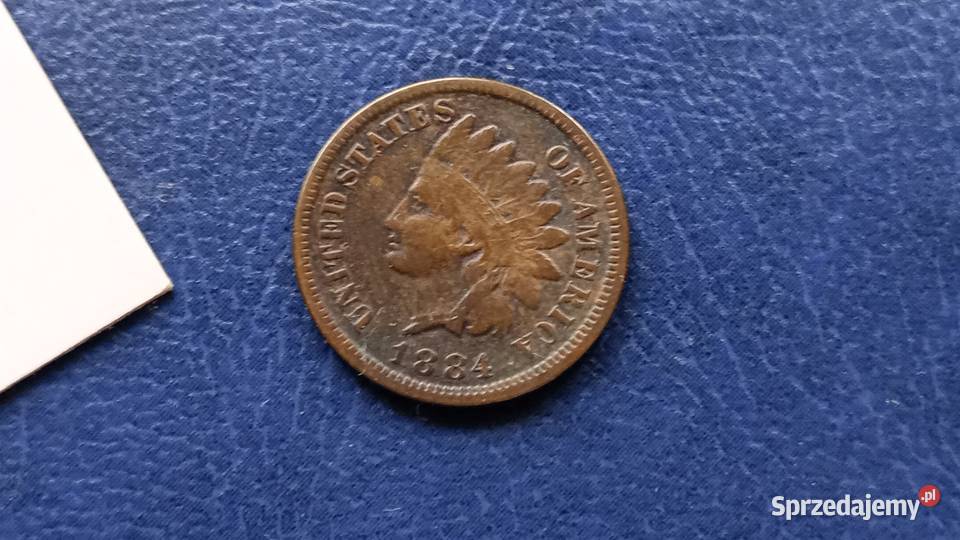 Stare monety 1 cent 1884 USA Lesko sprzedam