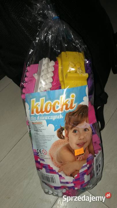 Kolorowe klocki plastikowe dziewczynki Wołomin