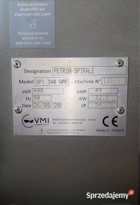 Miesiarka VMI SPI 340 Suwałki