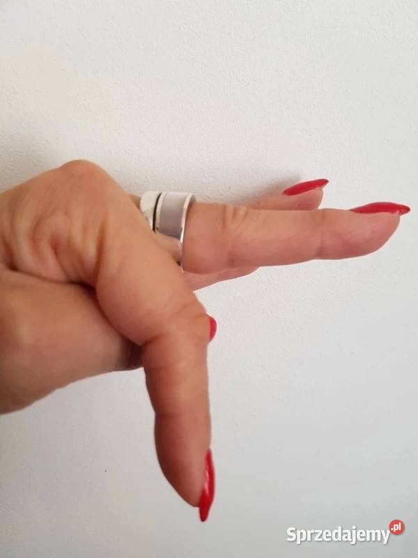 Komplet 925 z masą perłową białą Pozostałe