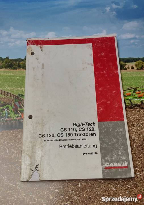 Instrukcja CASE IH HighTech CS 110 CS 120 CS 130 Szamotuły