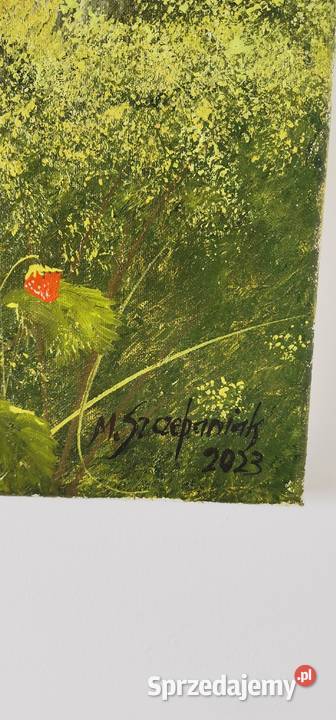 Obraz malowany ręcznie mazowieckie Warszawa sprzedam