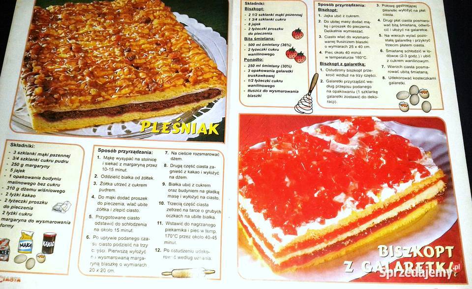 Ciasta domowe 112 2002 Rok wydania 2002 sprzedam