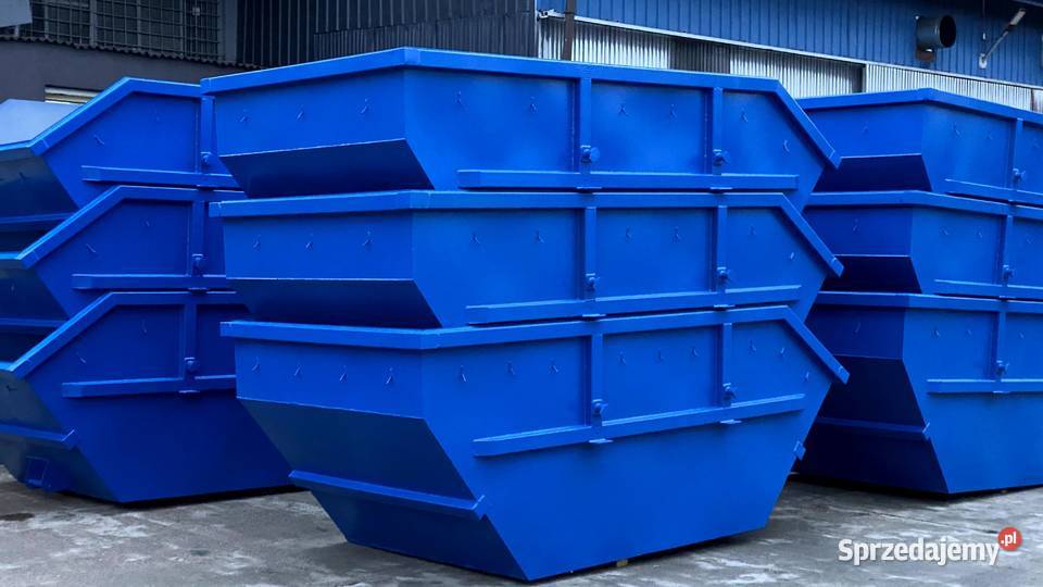 Kontener MULDA 55 m3 ZŁOM GRUZODPADY Pojemnik