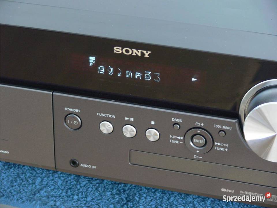 Wieża Sony USB mp3 CD RDS AUX WYSYŁKA