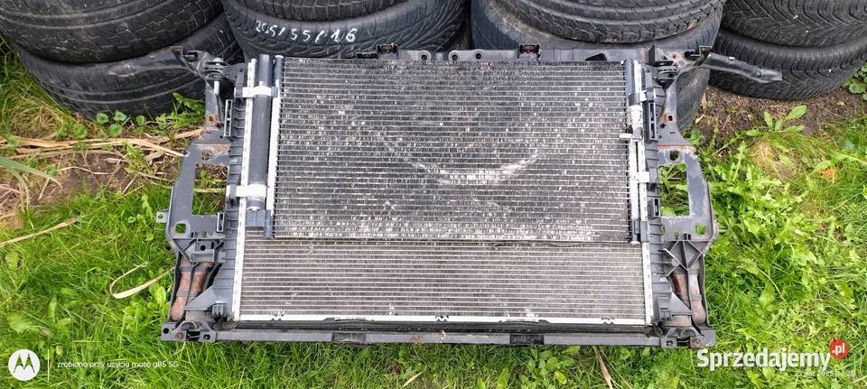 Pas przedni z chłodnicami wzmocnienie czołowe Rok produkcji 2008 Lubin