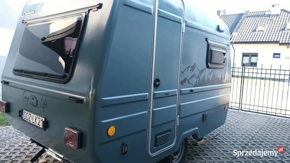 PRZYCZEPA KEMPINGOWA NIEWIADÓW N126N IDEALNA dolnośląskie Pieszyce