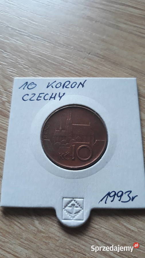 10 Koron Czechy 1993 r i 1995 r