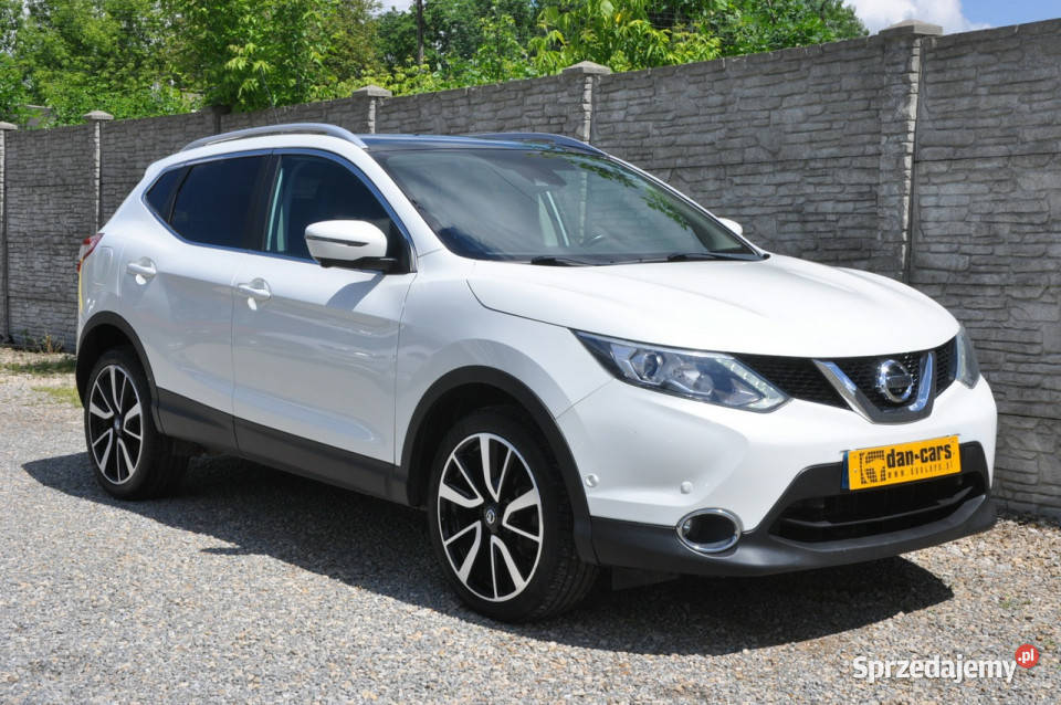 Nissan Qashqai 16T 160 Tekna LED Kamera 360 Navi asystent pasa ruchu Dąbrowa Górnicza