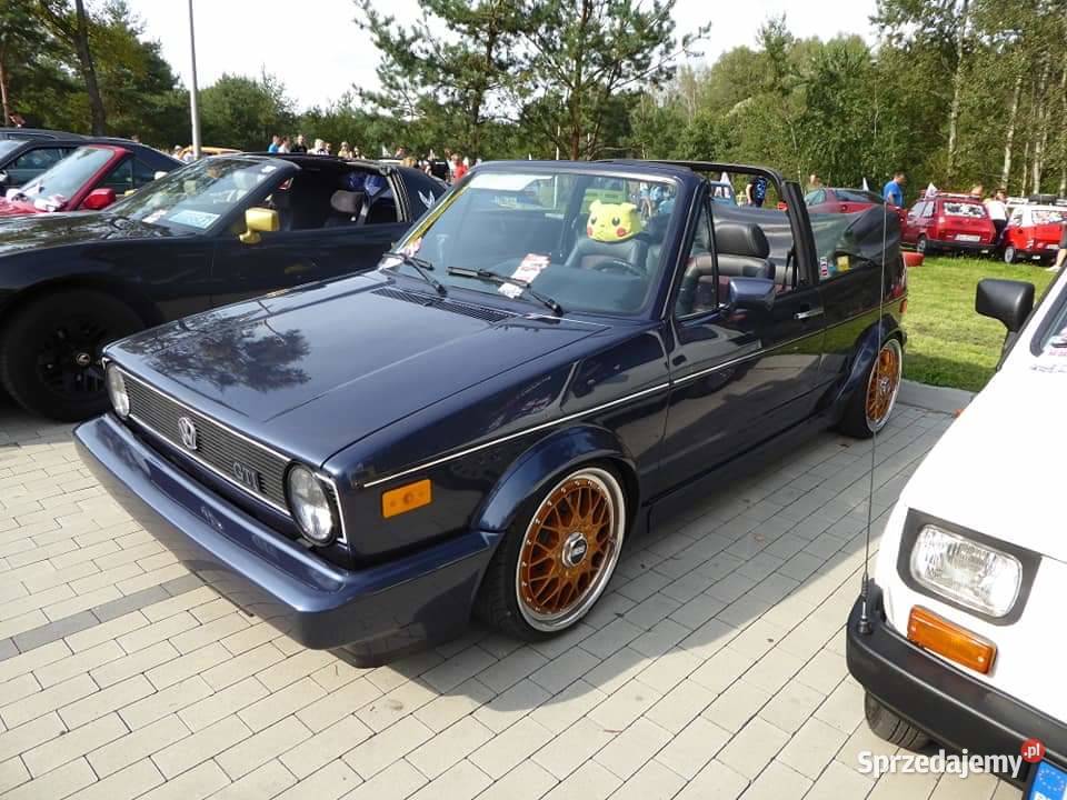Cabrio do Ślubu Golf Mk1 Tychy