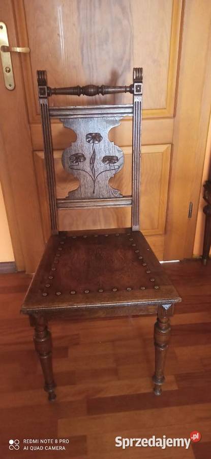 Piękne drewniane krzesło
Eklektyk Wytłaczane Gdańsk