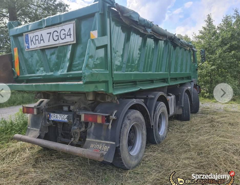 Man F2000 Wywrotka Hydroburta Wywrotki Krzeszowice