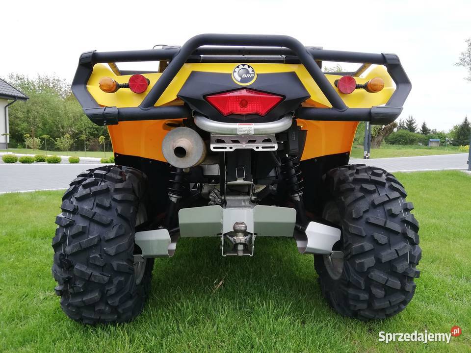 CANAM Outlander 650 Homologacja Cyców