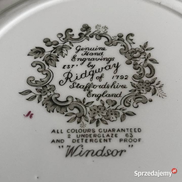 2x Trio Ridgway Staffordshire Anglia Nowy Sącz