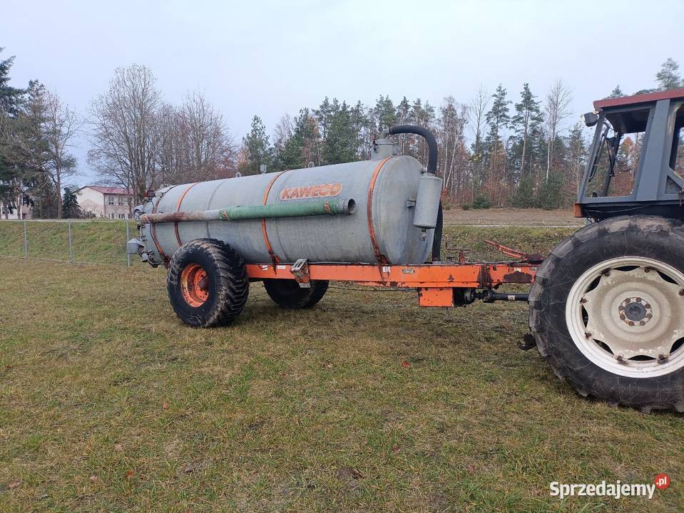 Beczkowóz beczka asenizacyjna szambiarka Kaweco Stężyca sprzedam