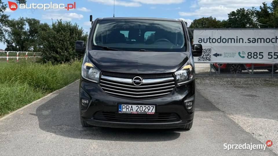 Opel Vivaro Raty 9 osobowy nawiewy w dachu na Vivaro sprzedam