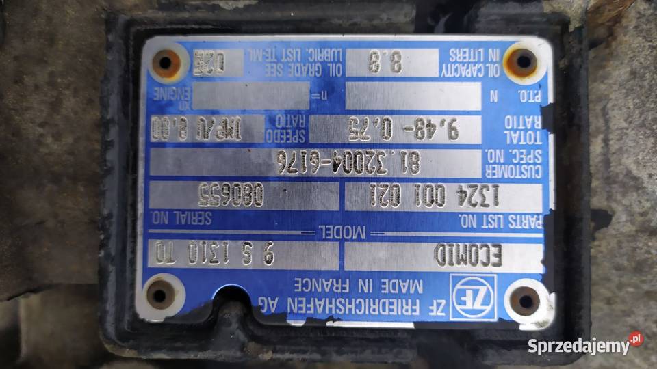 MAN Skrzynia biegów ZF 9s 1310 TO