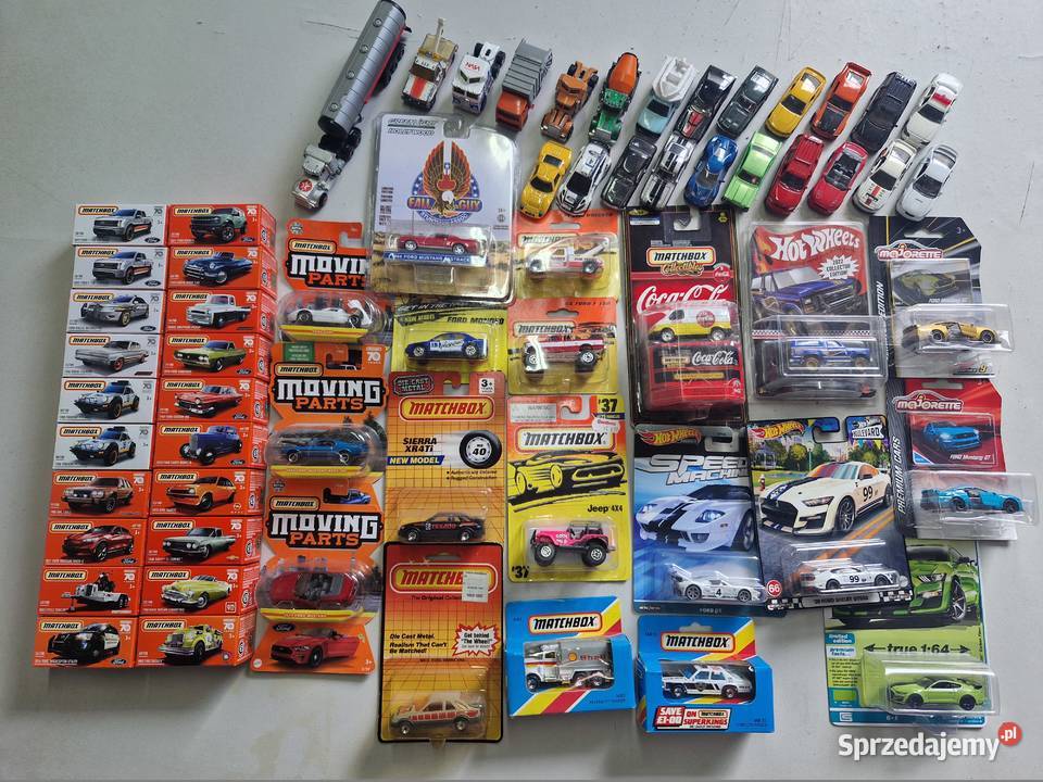 Sprzedam resoraki matchbox hot wheels i inne