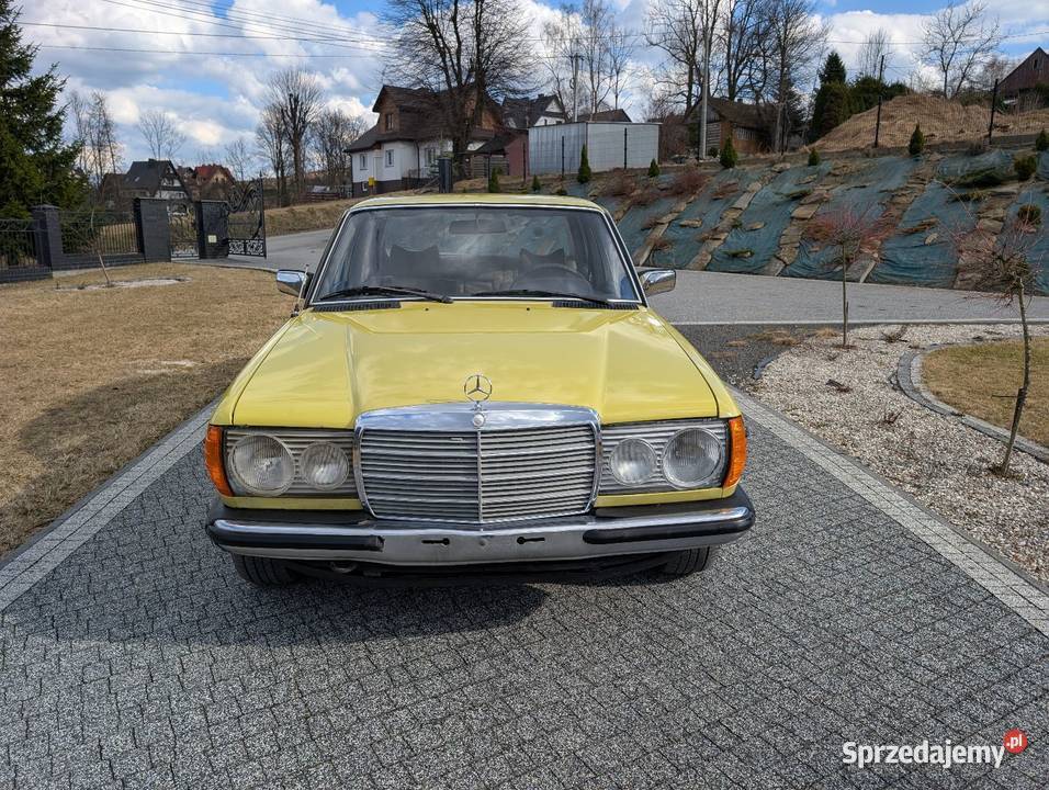 Mercedes Benz W123 300 Diesel z klimatyzacją Poręba Wielka