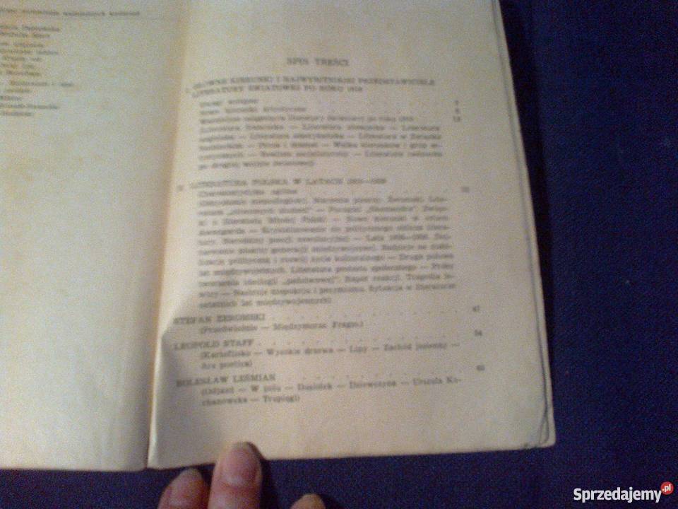 Literatura współczesna Antologia i opracowanie Oborniki Śląskie
