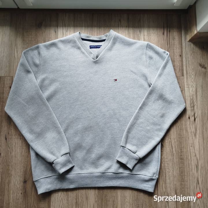 Sweter Tommy Hilfiger szary Pozowice sprzedam