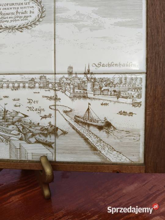zabytkową panoramę Frankfurtu Menem z kamiennym Wrocław sprzedam
