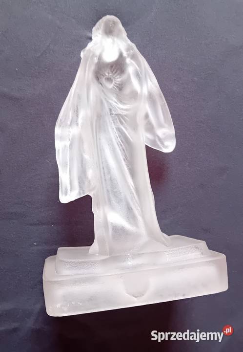 Figurka świecznik Jezus z Sercem Gorejącym Josef Koźminek