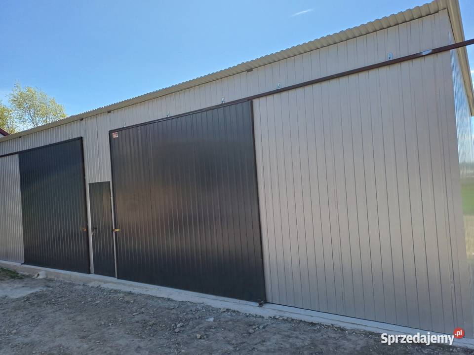 Garaż Blaszany MAGAZYN GOSPODARCZY Wiata Hala blacha Bielsk Podlaski