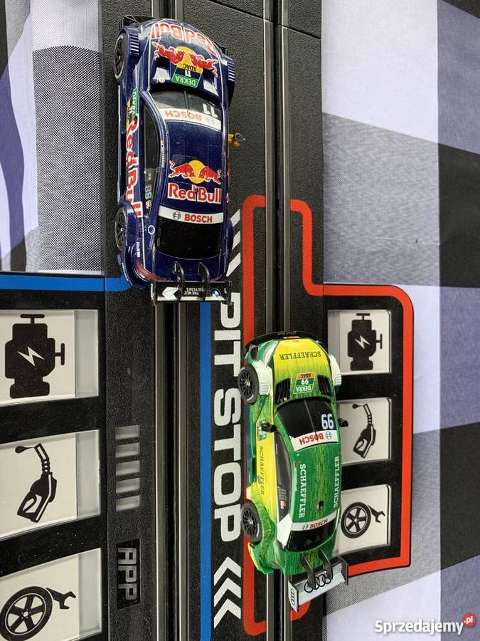 Energorowery zasilające tor wyścigowy slot car