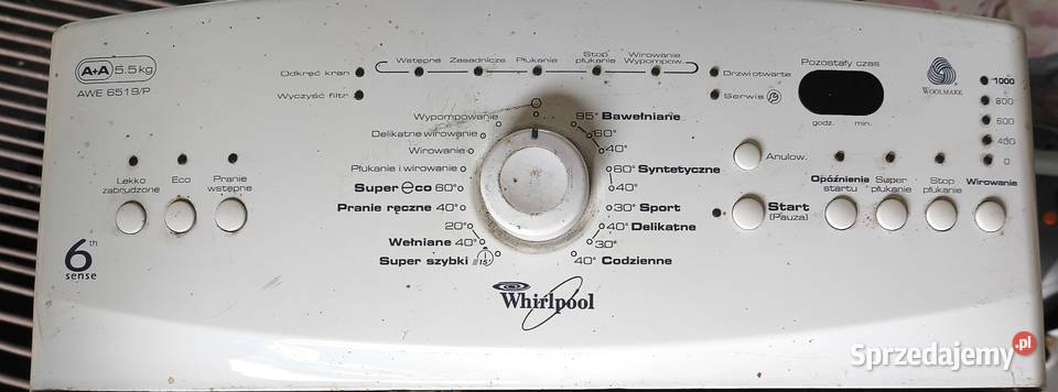 Silnik pralki Whirlpool wielkopolskie Koło