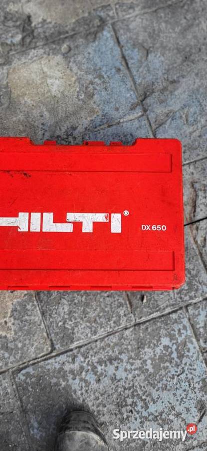 Osadzacz prochowy do gwoździ hilti dx650 Dom i Ogród świętokrzyskie Sandomierz sprzedam