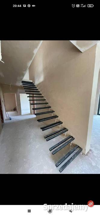 schody loft konstrukcja stelaż półkowe Kłobuck