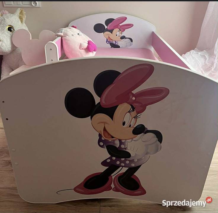 Łóżka Minnie Mouse 2 sztuki Myszki Miki 140x70 łódzkie