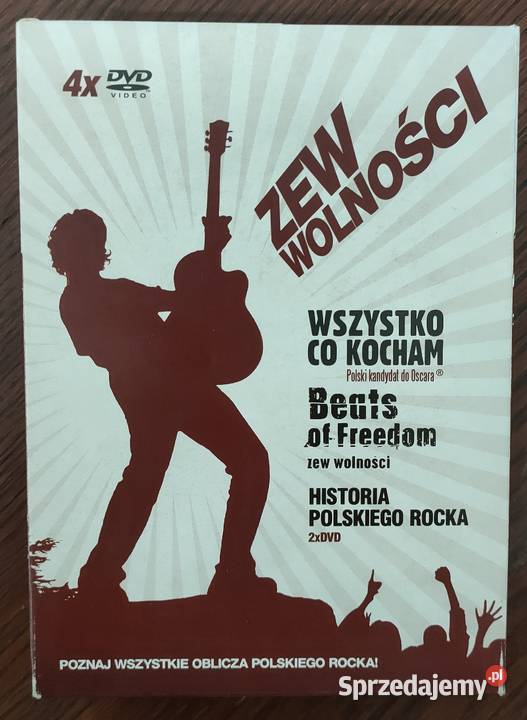 Zew wolności 4xDVD Wszystko co kocham Historia Sosnowiec