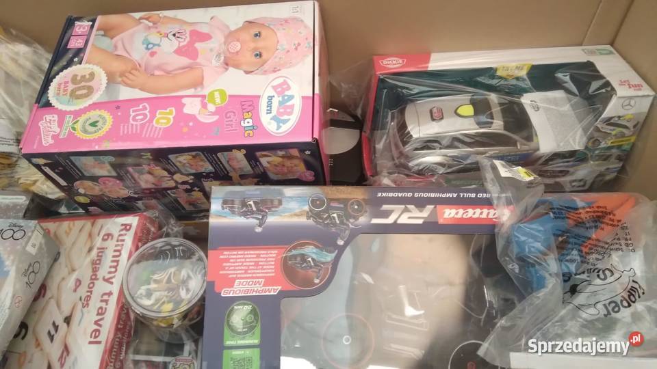 Paleta Zabawek katAB 110120 na palecie łącznie 4 warmińsko-mazurskie Elbląg sprzedam