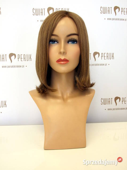 Peruka półdługa z włosa naturalnego Kielce