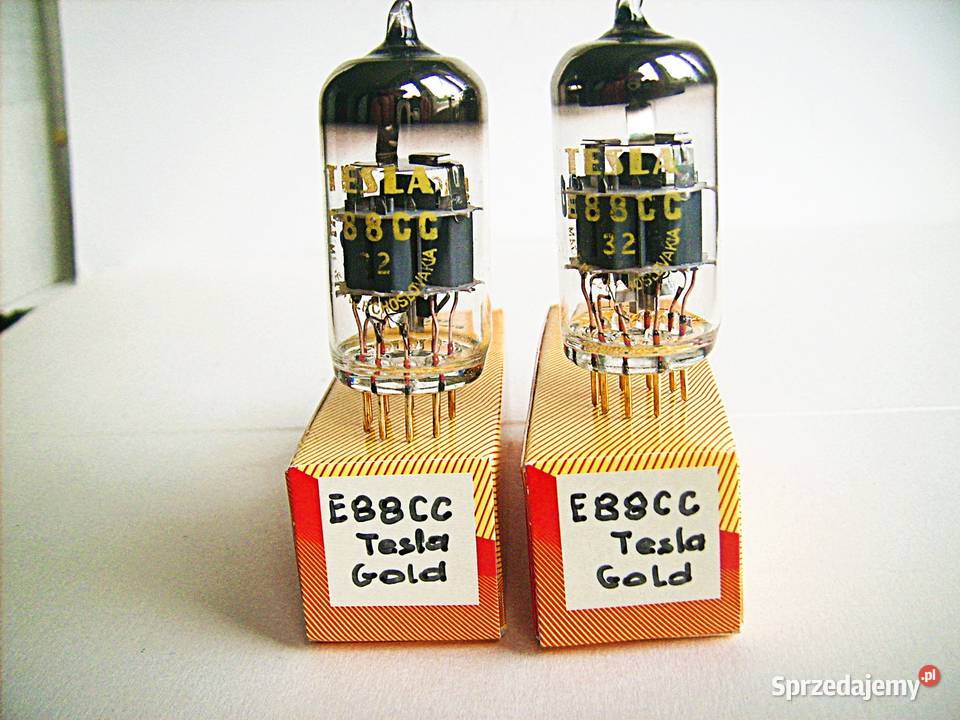 E88CC NOS TESLA GOLD PARA 1978 MOCNE Porąbka